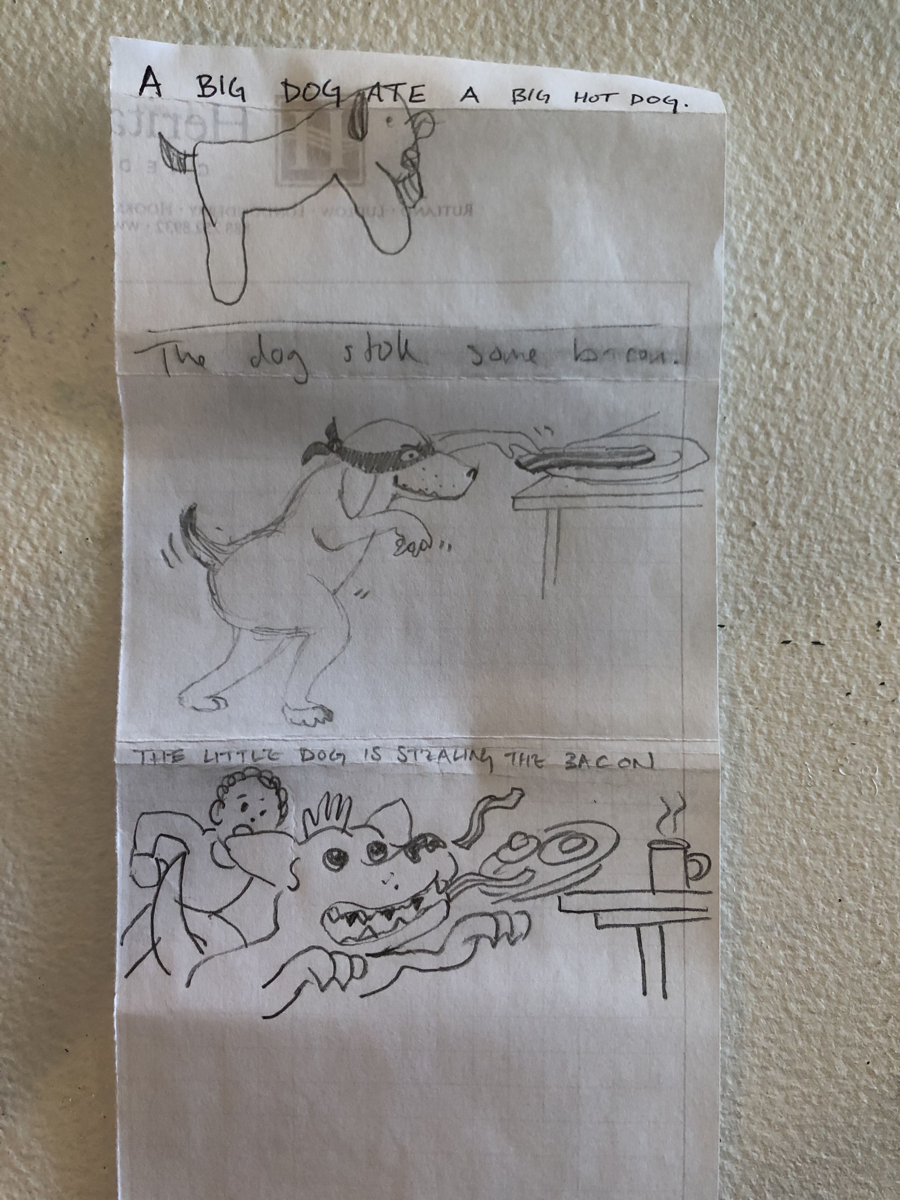 Beach Telephone Pictionary – Cardboard Rhino